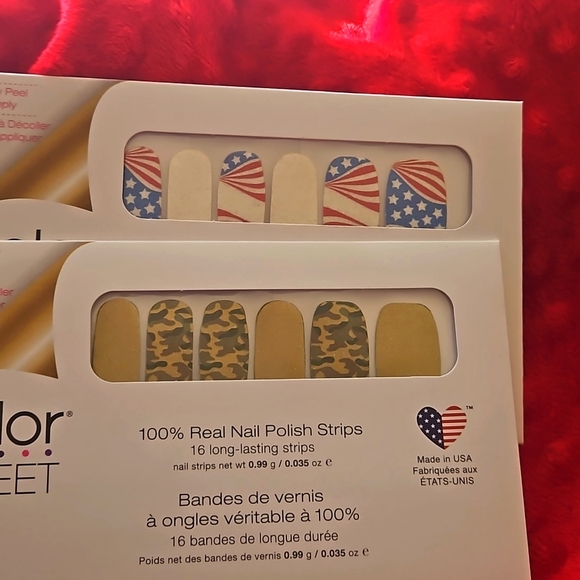 BUNDLE Glam-ouflage duochrome sparkle Camo and American Dream sparkle - Picture 1 of 6